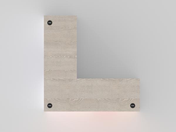 MOD-1738 Trade Show Custom Counter -- Plan View