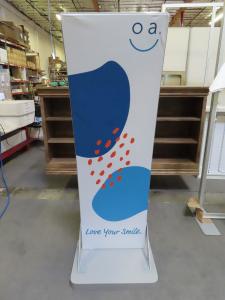 MOD-1363M Surface Tablet Banner Stand with SEG Tension Fabric Graphics -- View 2